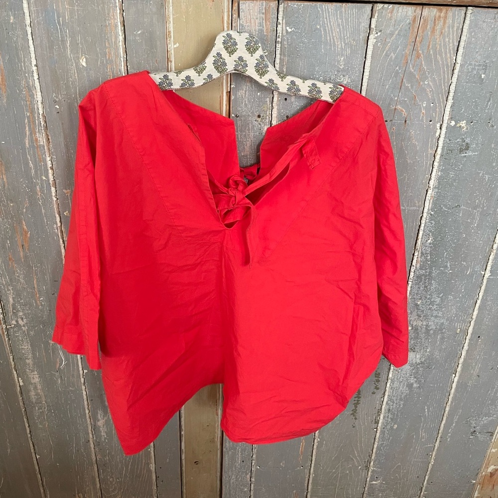 Issey Miyake Red Women's Top